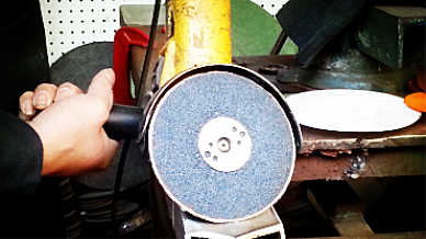 fiber discs after grinding 